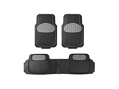 FH Group Car Floor Mats - Heavy-Duty Rubber Floor