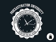 Procrastination University Tote