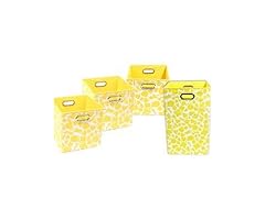 4-Pc Bin Bundle - Yellow Giraffe