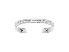 Joycuff You are Braver Encouragement Bracelet