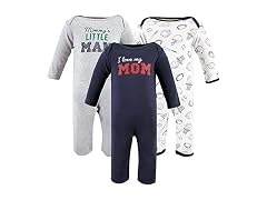 Hudson Baby Girls Unisex Cotton Coveralls