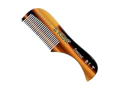 KENT 81T Handmade Beard Mustache Comb Extra Small
