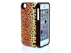 iPhone 5/5s Case with Hinged Back - Leopard