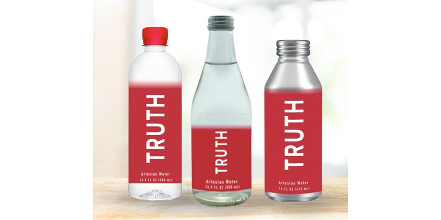 Truth Water (24ct) Truth Artesian Water 16oz Aluminum Cans