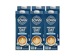 6pk SOWN Organic Oat Creamer Vanilla - Barista