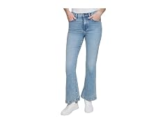 Dkny Women High Rise Flare Leg Jeans