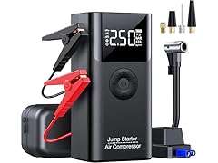 LERTIN 10-in-1 Jump Starter with Air Compressor