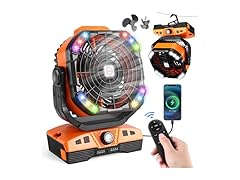 Odoland 50000mAh Fan Battery Operated