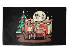 "This is Festive" 3' x 2' Rug