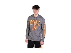 Ultra Game Men's Hood Grey (XXL)