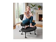 Primy Criss Cross Office Chair - ADHD Cross Legged Chair wit (Open Box)