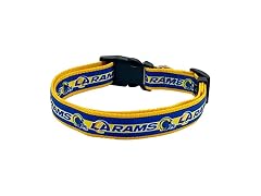 NFL PET Collar Los Angeles Rams Dog Collar, Med