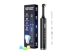 Rechargeable Tooth Polisher Black