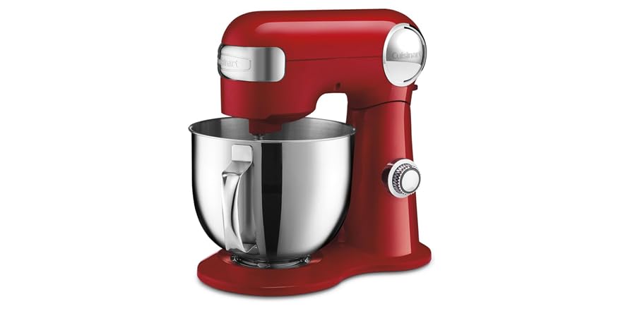 Cuisinart SM-50 5.5 Qt. 12 Speed Stand Mixer - Red (Refurbished)