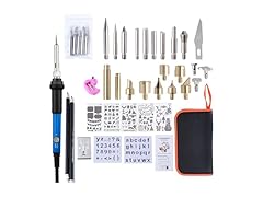  Wood Burning Kit 42Pcs Adjustable Temp