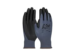 G-Tek Seamless Knit Nylon Gloves, NeoFoam Coated, 12 Pairs