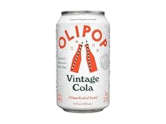 1CT OLIPOP Vintage Cola Prebiotic Soda, 12 OZ