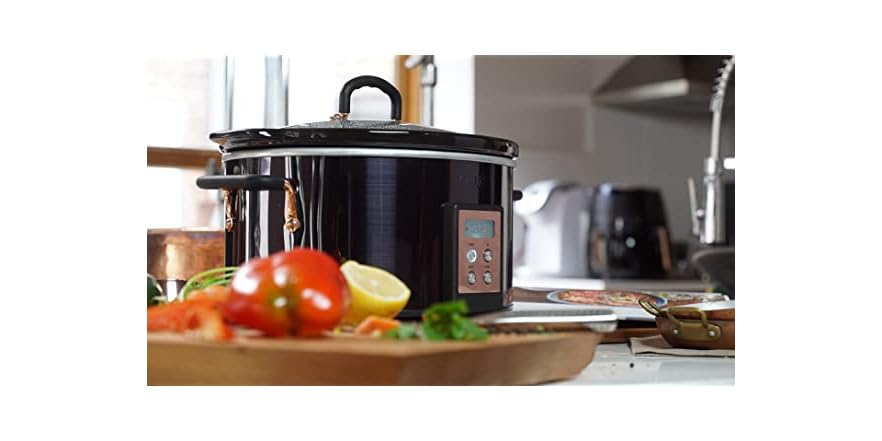 CRUX Programmable Digital Slow Cooker