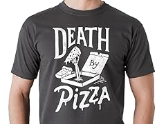 "Death By Pizza" Graphic Tee