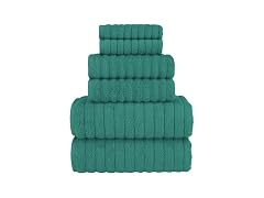 Elegant Comfort 100% Turkish Cotton Corduroy, Turq