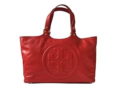 Bombe Red Double Handle Tote