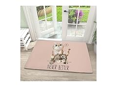 Door Mat, Cute Cat Welcome Mat