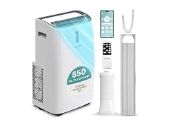 SereneLife SLPAC406W.6 14,000 BTU 550sqft Portable AC