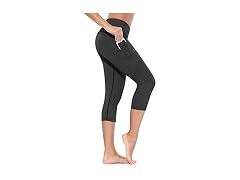 baleaf Capri Cropped Workout Tights (M)