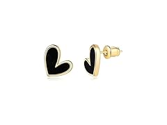 POSUR Heart acrylic studs earrings