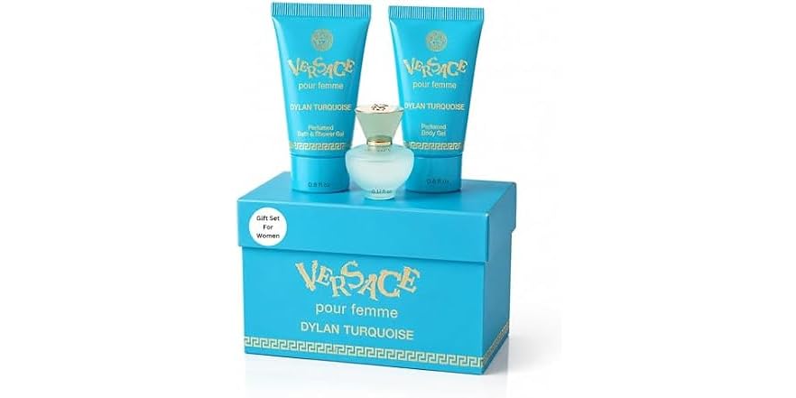 Versace Dylan Turquoise Womens Mini Perfume Trio