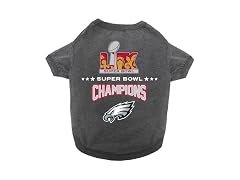 Pets First NFL Champion Dog T-Shirt, Medium, 