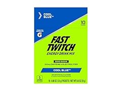 10PK Gatorade, Fast Twitch Energy Drink Mix Cool Blue