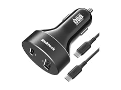 Nekteck 45W 2-Port USB-C Car Charger