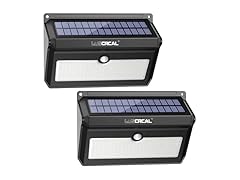 Luscreal 2 Pack Solar Outdoor Lights