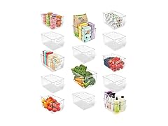 Lifemaster Multi-purpose Refrigerator Bins - 14pc