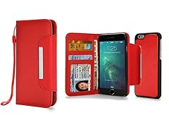 Urge Basics Wallet iPhone 6 Case, Red