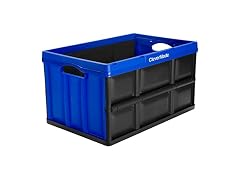 CleverMade CleverCrates 62 Liter Collapsible Bin- Royal Bl