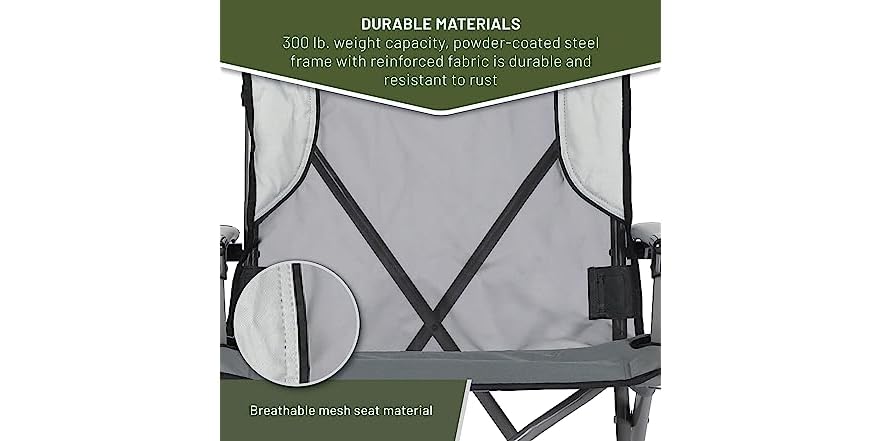 TIMBER RIDGE Aluminum Collapsible Chair