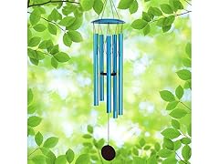 Medium 40" Blue Wind Chime
