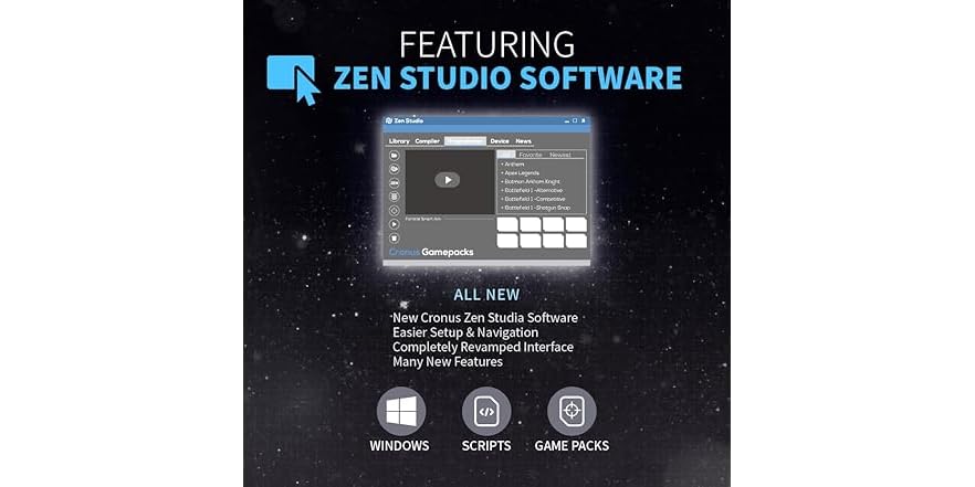 Cronus CRONUS ZEN CM0053 CronusZen Controller Emulator (Open Box)
