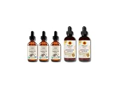 Tropic Isle Castor Oil and JBCO Light Blend 5 Pc