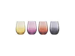Oneida Golden Hour Stemless Wine Glasses