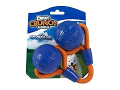 Chuckit! Crunch Ball Dog Toy, Medium, Duo Tug