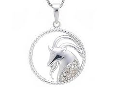 Capricorn Zodiac Pendant