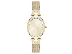 Anne Klein Womens Mesh Bracelet Watch