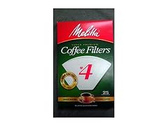 Melitta Coffee Filters No. 4 Cone Paper