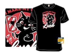 Black Cat Mirror Luck