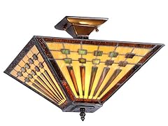 Mission 2-Light Semi-Flush