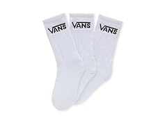 (3 Pair) Vans Kids' Classic Crew Socks