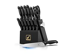 imark 14 Pcs High Carbon Knife Set